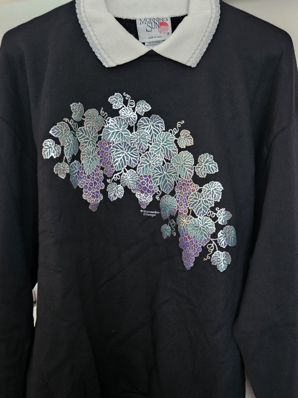 Vintage 90's Black Pullover Sweater New!